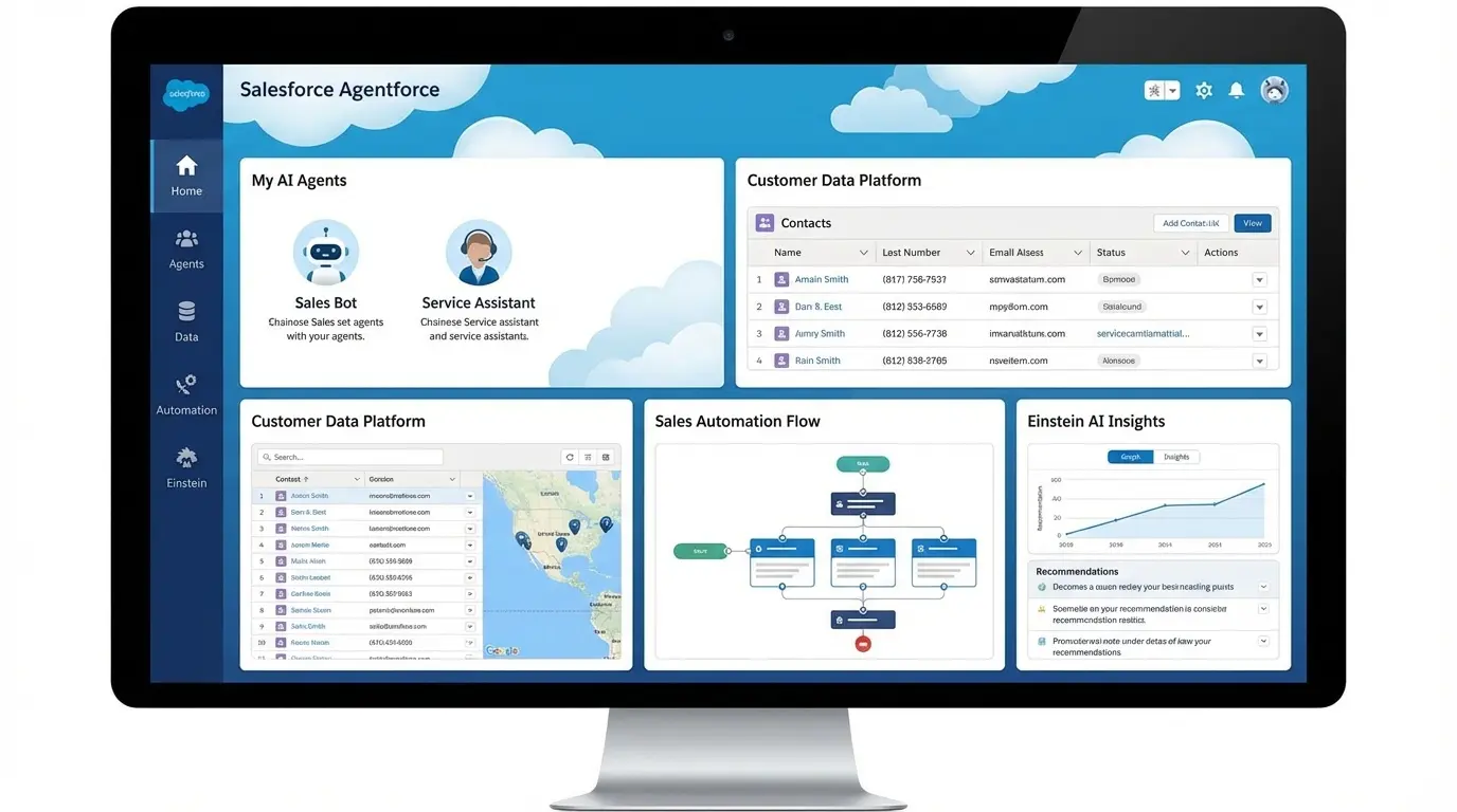 Salesforce Agentforce screenshot