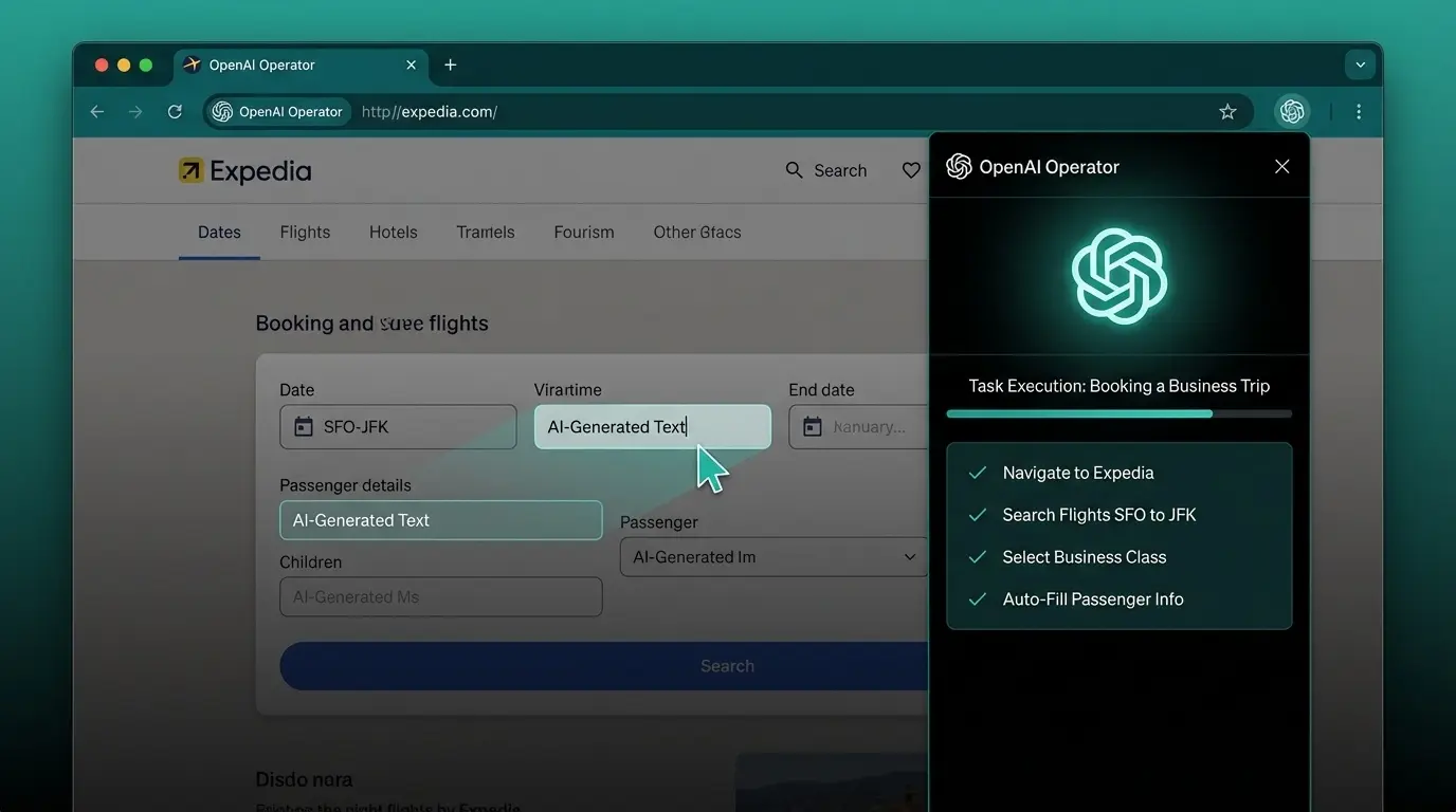 OpenAI Operator screenshot